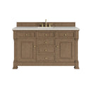 James Martin Brookfield 60" Single Bathroom Vanity, Pecan
