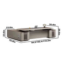Ainley · Modern L-Shaped Executive Desk