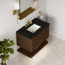 James Martin Allamari 36" Floating Single Bathroom Vanity, Sable