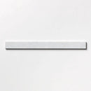 Bardiglio Light Fine Textured Plank Marble Tiles 1 9/16x18