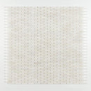 Alpina White Polished 5/8x3 Marble Mosaics 12x12