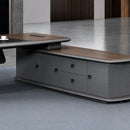 Alwin · Modern L-Shaped Executive Desk