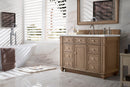 James Martin Bristol 48" Single Bathroom Vanity, Whitewashed Walnut
