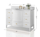 Lauren 48" Bath Vanity Set