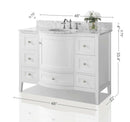 Lauren 48" Bath Vanity Set