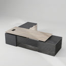 Anderson · L-Shaped Executive Standing Desk, Adjustable Height