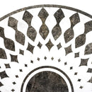 Anges Multi Finish Round Marble Medallions 36x36