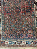 Antique Late 19th Century Persian Kurdish Gholtogh Rug 4 x 7