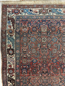 Antique Late 19th Century Persian Kurdish Gholtogh Rug 4 x 7