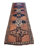 Antique Luri Persian Tribal Rug 4’4”x12’9”