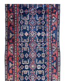 Antique Vegetable Dye Malayer Persian Runner Rug 3x10’4”