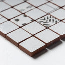 Antiqued Blend Multifinish 2x2 Glazed Terracotta Mosaics 12x12
