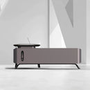 Apexa · Luxury L-Shaped Executive Desk