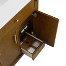 James Martin Bellshire 84" Double Bathroom Vanity, Honey Oak