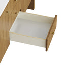 James Martin Hudson 60" Double Bathroom Vanity, Honey Oak