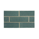 Aqua Blue Textured Glazed Terracotta Tiles 2 1/8x7 1/2