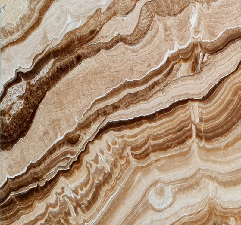 arizona wave yellow honey onyx slabs polished 2cms slabs closeup