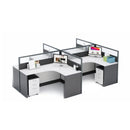 Averon · L-Shaped Cubicle Workstation