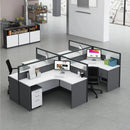 Averon · L-Shaped Cubicle Workstation