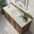 James Martin Bristol 60" Single Bathroom Vanity, Saddle Brown