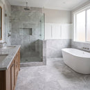 Nordic Drift Honed Marble Tiles 12x24