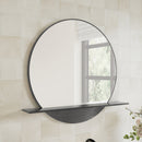 James Martin Platform 24" Mirror, Modern Iron