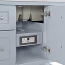 James Martin Breckenridge 36" Single Bathroom Vanity, Serenity Blue