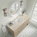 James Martin Breckenridge 60" Single Bathroom Vanity, Whitewashed Oak