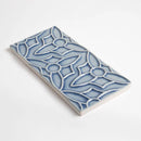 Myrtle Bloom Crackled Barcelona Ceramic Accent Tiles 4x8
