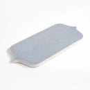 Azure Crackled Tear Field Ceramic Tiles 3 5/8x8