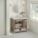 James Martin Breckenridge 36" Single Bathroom Vanity, Whitewashed Oak