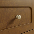 James Martin Laurent 48" Dual Mount Single Bathroom Vanity, Honey Oak