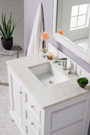 James Martin De Soto 36" Single Bathroom Vanity, Bright White