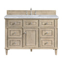 James Martin Lorelai 48" Single Bathroom Vanity, Whitewashed Oak