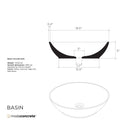 Basin Concrete Sink