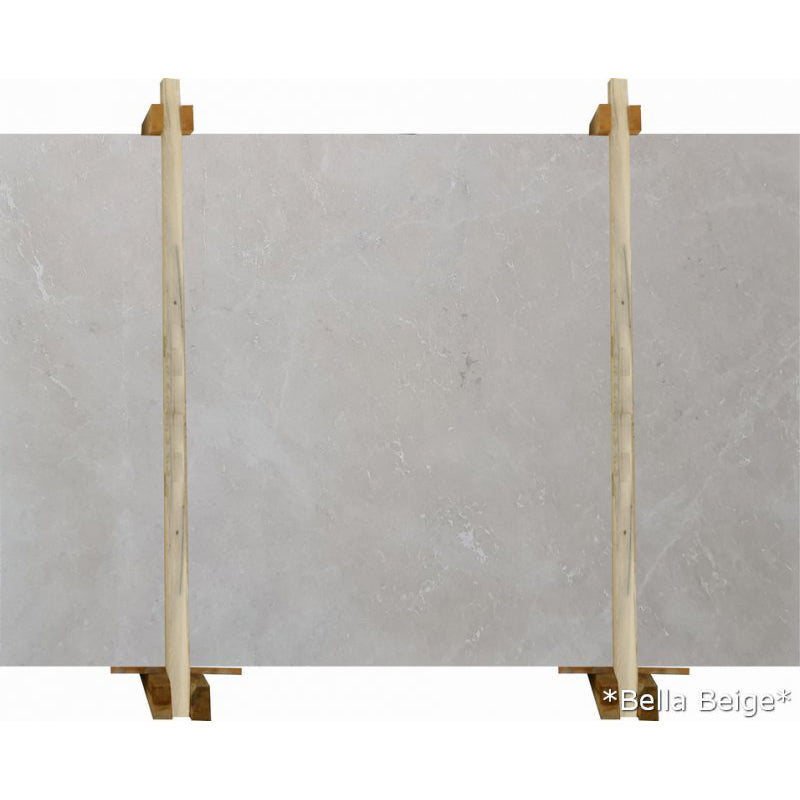 Bella beige marble slabs polished 2cm 1 bundle slab front view