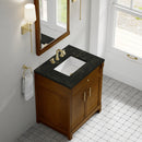 James Martin Bellshire 36" Single Bathroom Vanity, Honey Oak