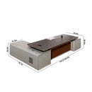 Magill · Modern L-Shaped Executive Desk
