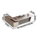 Mantell · Modern L-Shaped Executive Desk