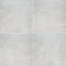 beton blanco porcelain pavers 24x24in matte floor tile LPAVNBETBLA2424 4 tiles top view