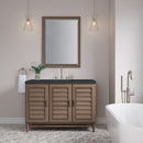 James Martin Portland 48" Single Bathroom Vanity, Whitewashed Walnut