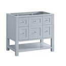James Martin Breckenridge 36" Single Bathroom Vanity, Serenity Blue