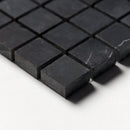 Black Honed 1x1 Marble Mosaics 12x12
