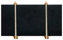 Black Pearl Bookmatching Marble Slabs Polished -Full Truckload packed in wooden bundle front view