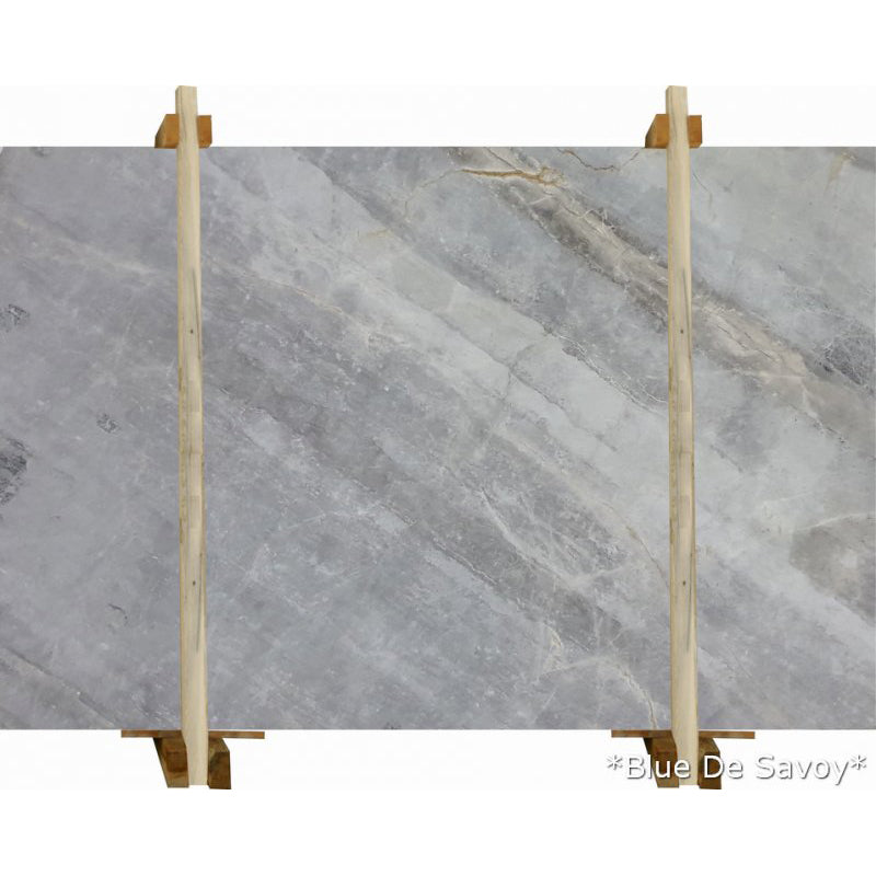 blue de savoy marble slabs polished 2cm bundle slab front view 