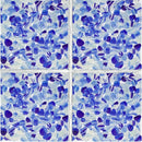 Blue Matte Beach Glass Mosaics 12x12