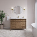 James Martin Brittany 48" Single Bathroom Vanity, Pecan