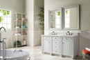 James Martin Bristol 60" Double Bathroom Vanity, Bright White