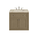 James Martin Chicago 30" Single Bathroom Vanity, Walnut Whisper