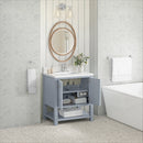 James Martin Breckenridge 30" Single Bathroom Vanity, Serenity Blue